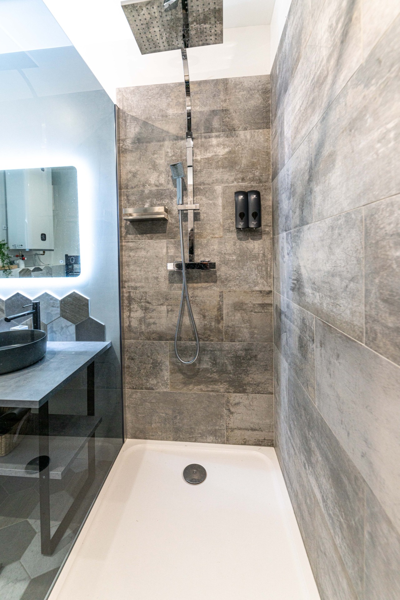 Douche à l'italienne — détail